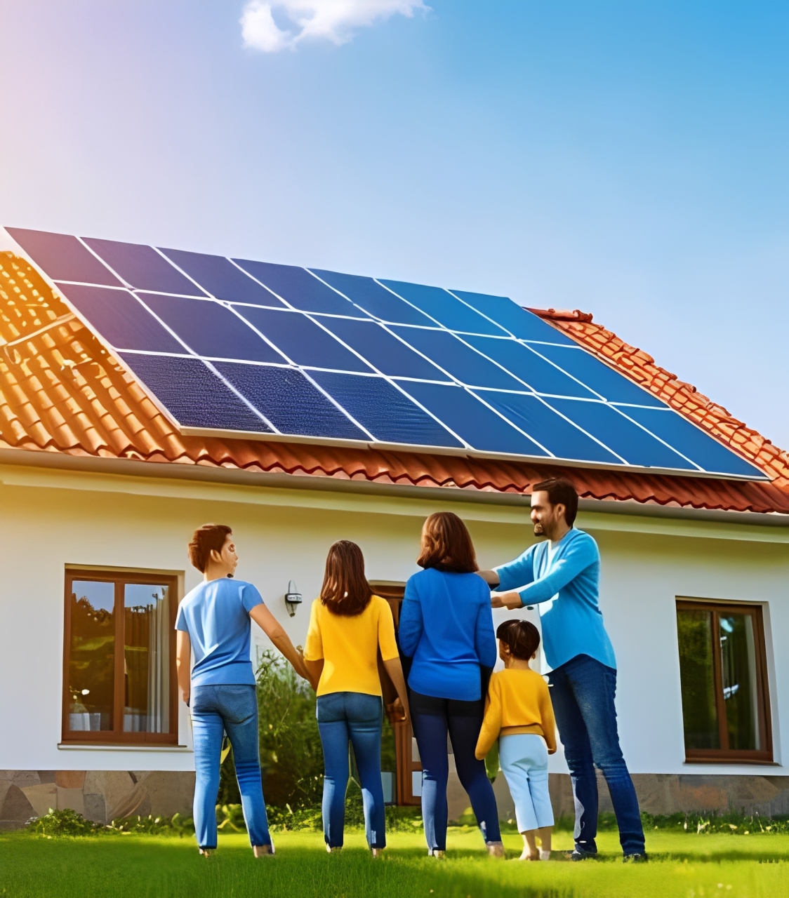 ON Grid Solar System installation in Uttar Pradesh
